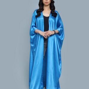 Bright Blue Abaya