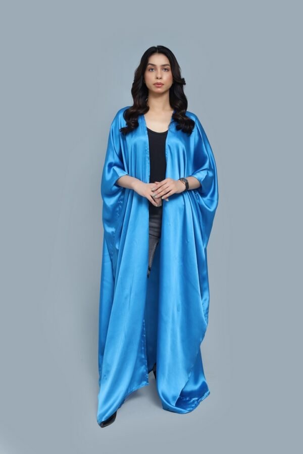 Bright Blue Abaya