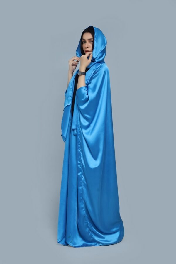 Bright Blue Abaya - Image 2