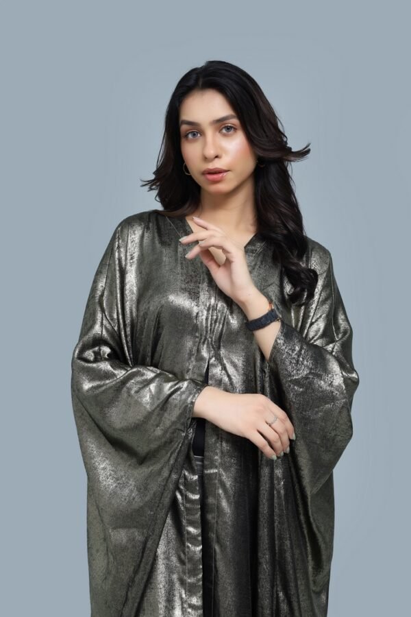 Grey Abaya - Image 3