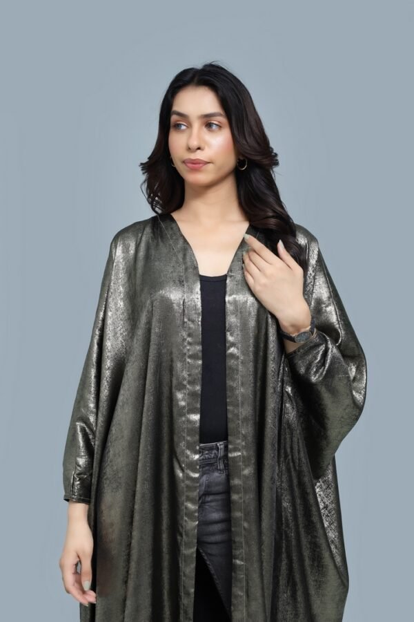 Grey Abaya - Image 4