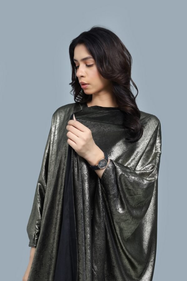 Grey Abaya - Image 5
