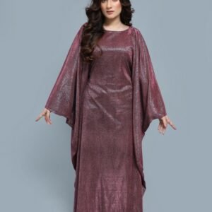 Burgundy Abaya