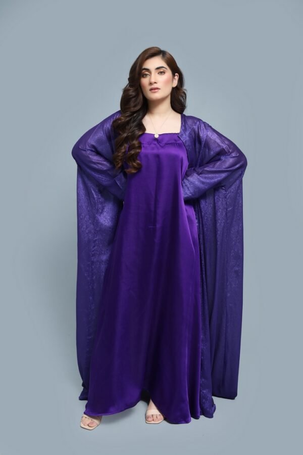 Deep Purple Abaya