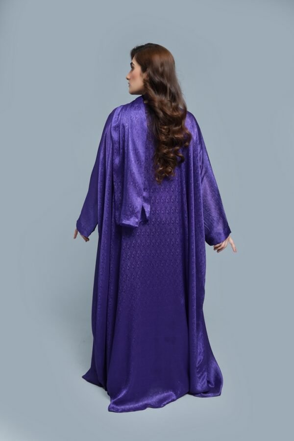 Deep Purple Abaya - Image 5