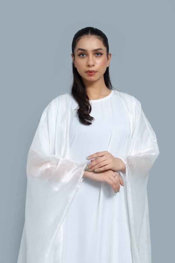 White Abaya - Image 4