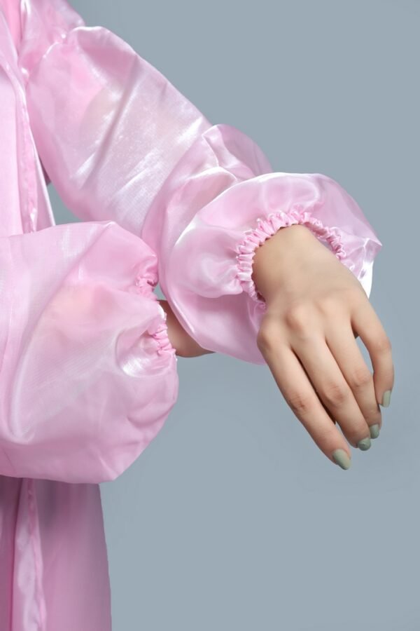 Pastel Pink Abaya - Image 4