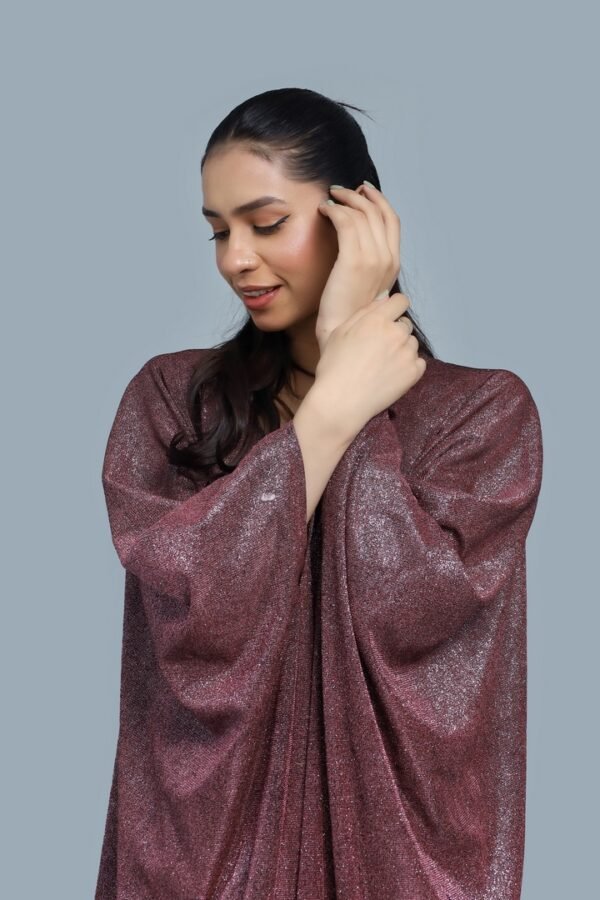 Dusty Rose Abaya - Image 2