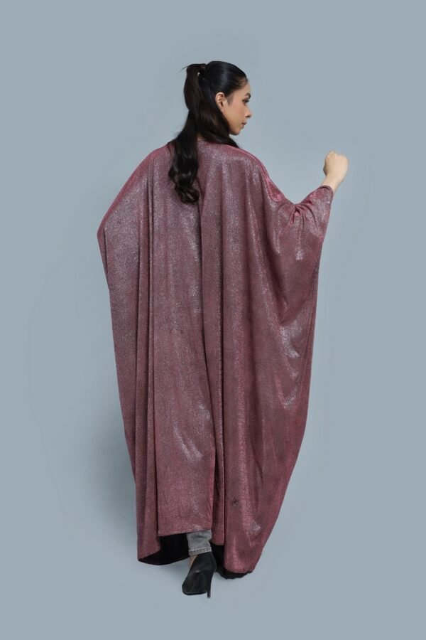 Dusty Rose Abaya - Image 3