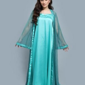Turquoise Blue Abaya