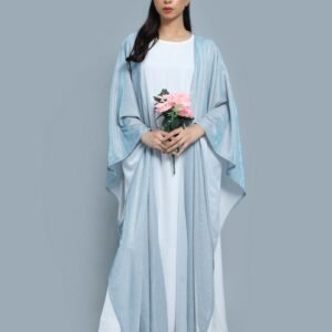 Pastel Blue Tone Abaya
