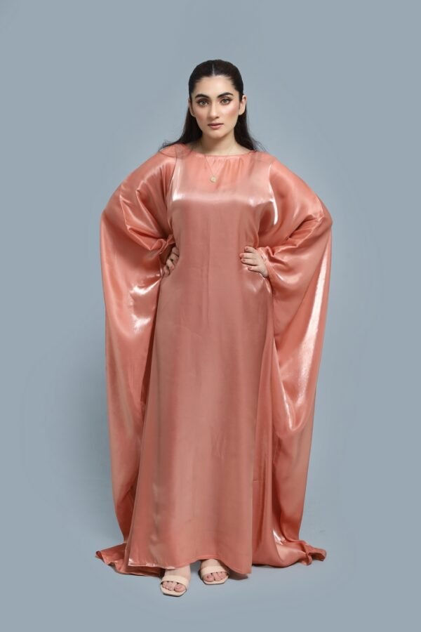 Soft Peach Abaya