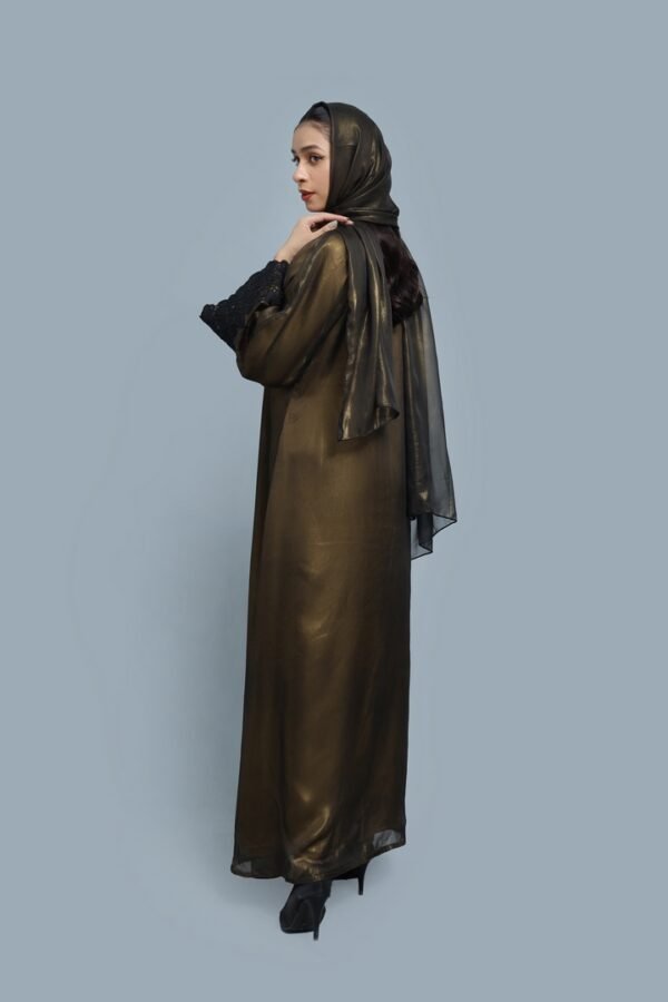 Olive Green Abaya - Image 4