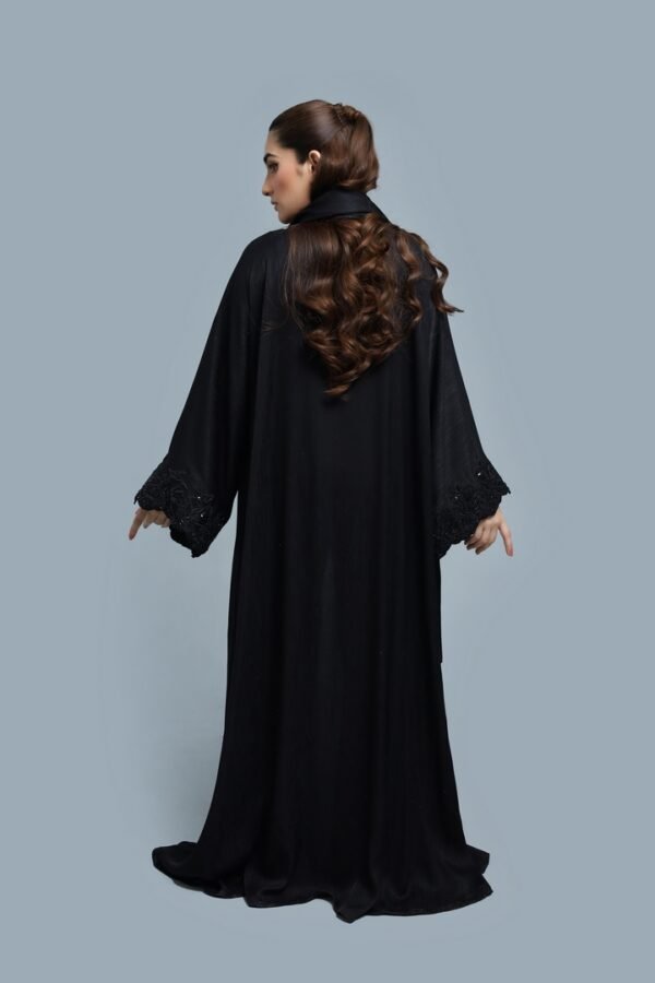 Stylish Black Abaya - Image 4